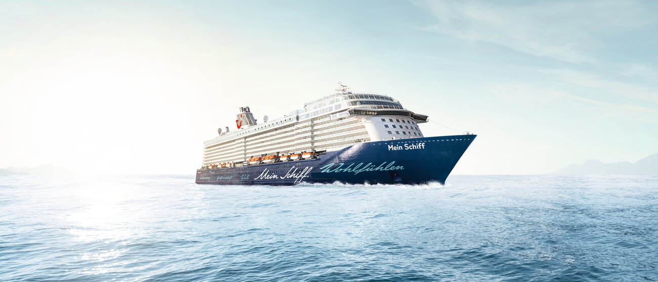 Schiffsbild Mein Schiff auf Ozean